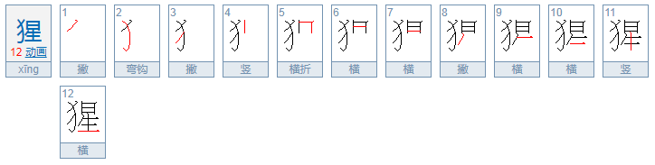 猩猩的猩怎么组词