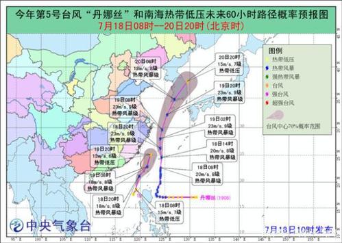 2015年台风次数、时间和名称