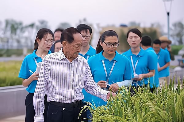 袁隆平的3个孙女曝光，网友要求儿媳妇给袁老生个孙子，这要求是否合理？