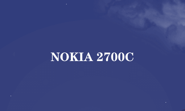 NOKIA 2700C