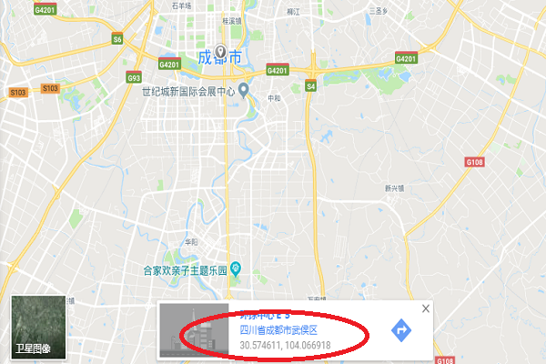 怎么在谷歌地图上查看经纬度