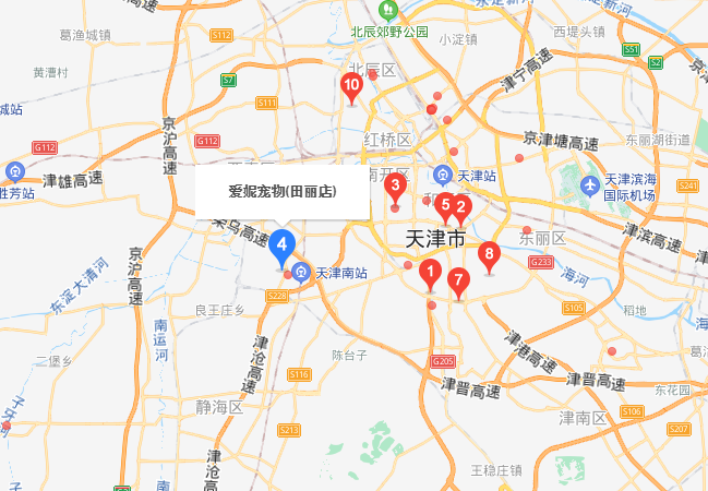 天津市内哪里有宠物市场？