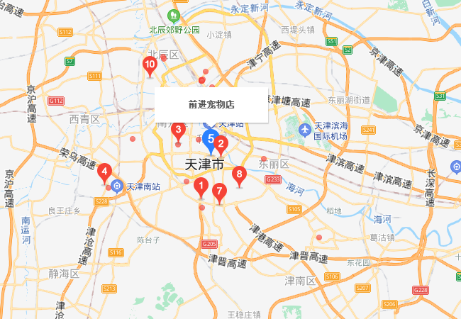 天津市内哪里有宠物市场？