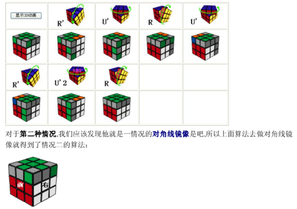 魔方的口诀是什么