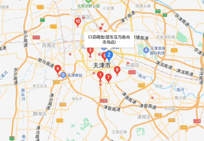 天津市内哪里有宠物市场？