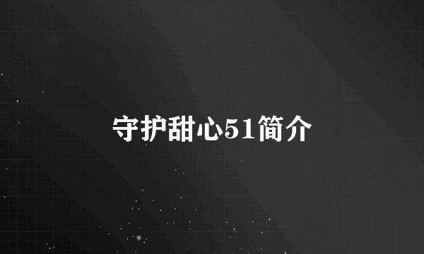 守护甜心51简介