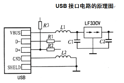 帮忙提供USB电路图及工作原理