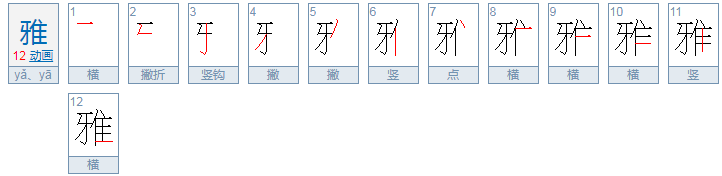 ya的多音字有哪些？