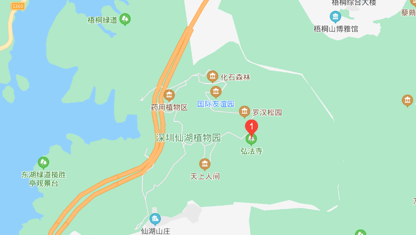 深圳弘法寺在哪里？