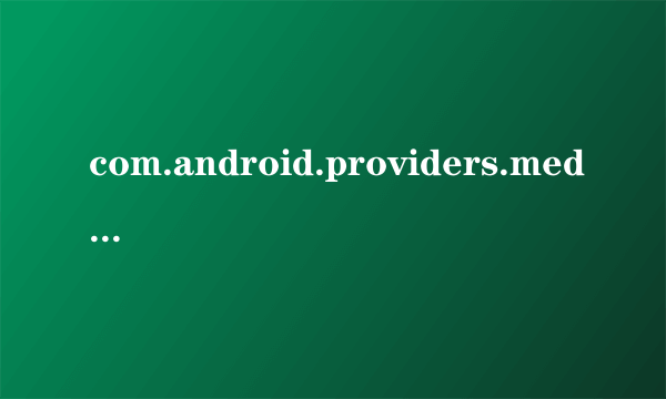 com.android.providers.media这个手机文件夹是在开机的同时就就建立的吗？