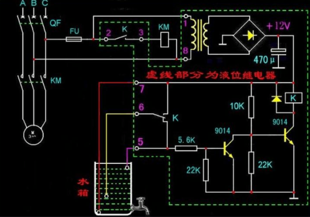 液位继电器的工作原理