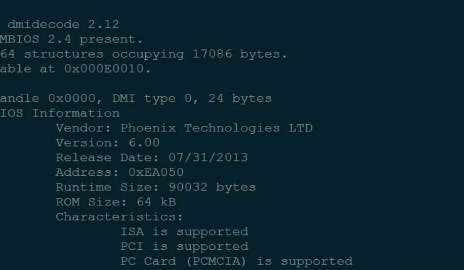 verifying dmi pool data是什么意思?