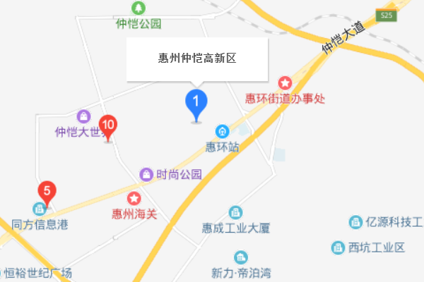 惠州仲恺高新区属于哪个区