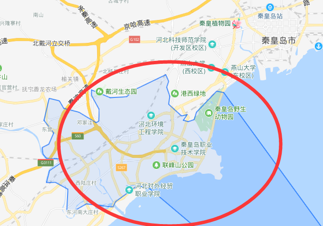 北戴河是哪个省的哪个市的 北戴河在哪里