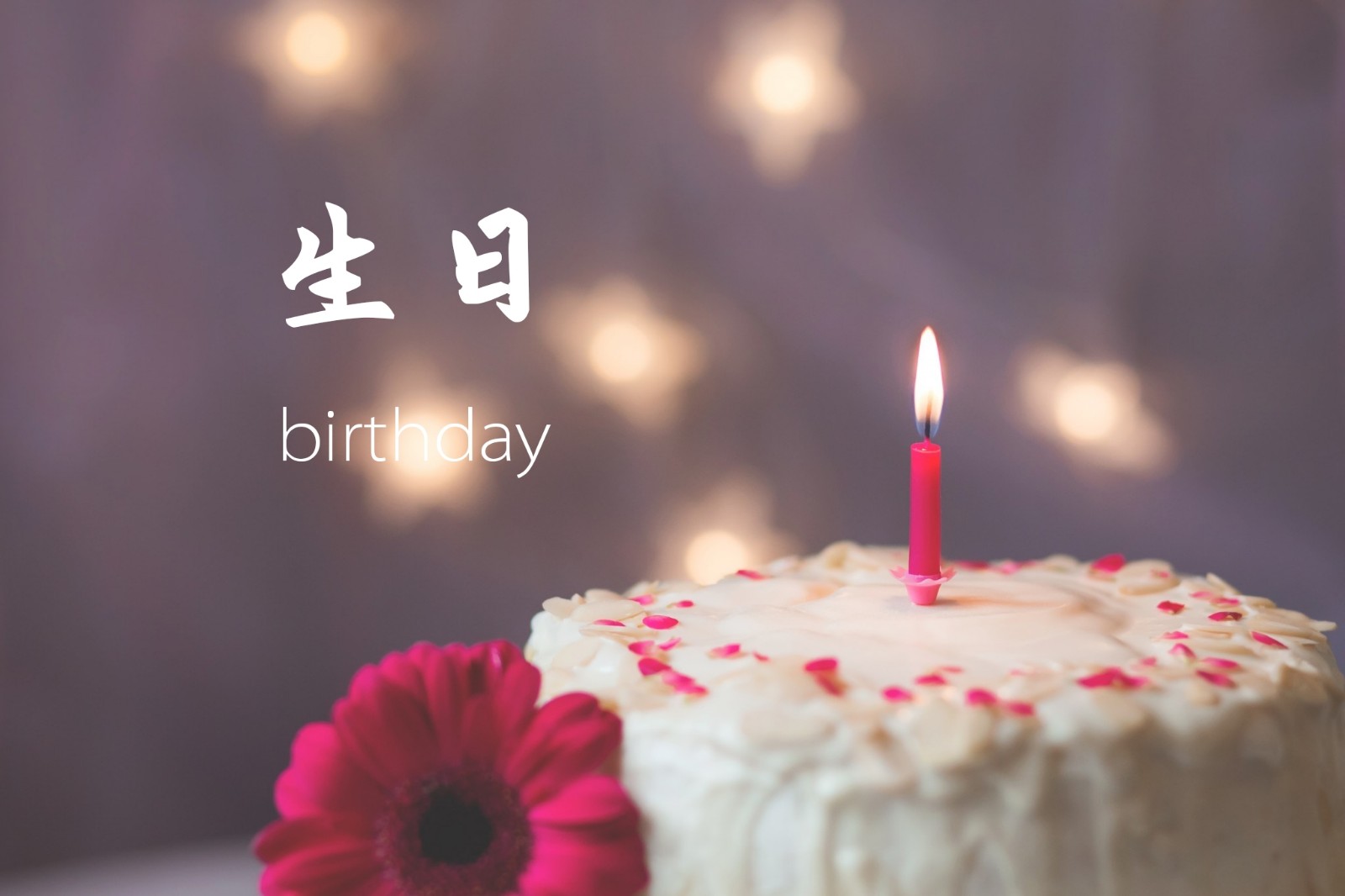 生日的英语读法