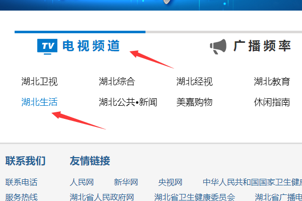 湖北电视台生活频道哪个网络电视能搜到