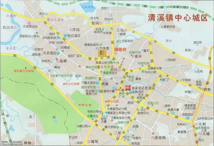 清溪镇在哪个省哪个市？