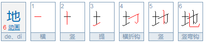 “地”怎么组词？