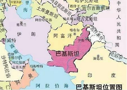 1971年巴基斯坦地图