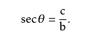数学公式中，secx，cscx，分别是什么意思？