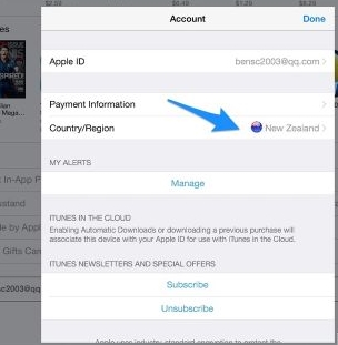 怎么把apple store国家改为中国