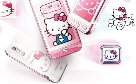 有哪些Hello Kitty的手机，给点图片