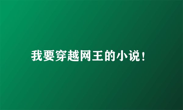 我要穿越网王的小说！