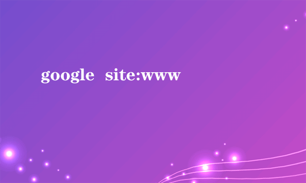 google  site:www