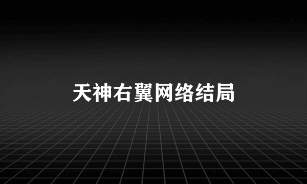 天神右翼网络结局