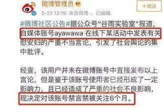 ayawawa为什么被封杀了？