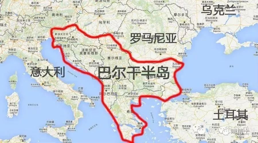 巴尔干地区包括哪些国家