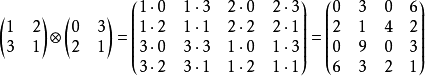 matlab 计算两个矩阵相乘