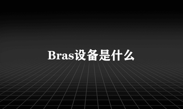 Bras设备是什么