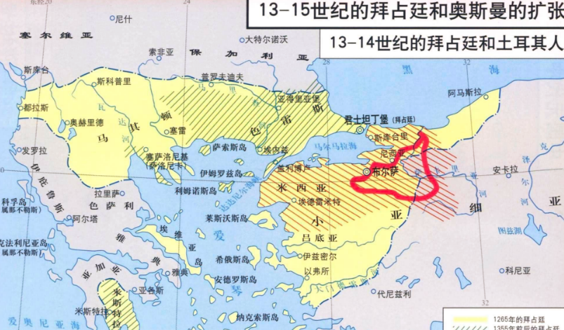 古奥斯曼帝国，奥匈帝国分别指?现在是哪些地区或国家?