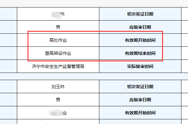 怎么查询登高证