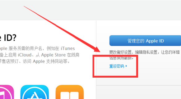 appleid.applecom/zh_cn如何重设密码？