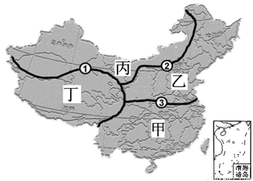 中国地理区划的四大地理分区