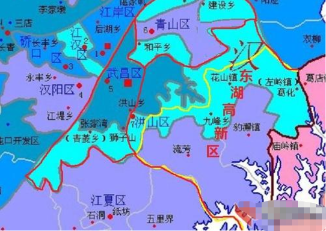 武汉市东湖高新技术开发区属于洪山区还是武昌区?