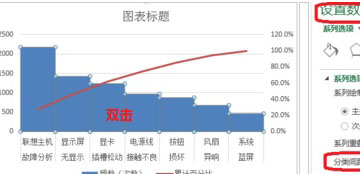 用EXCEL作柏拉图怎么做啊，是一般的图表制作