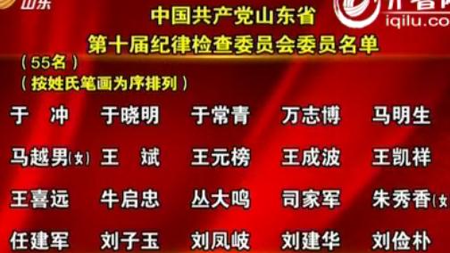 山东省纪律检查委员会的历史沿革