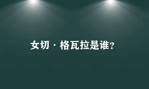 女切·格瓦拉是谁？