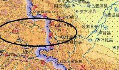 清朝前期中国的版图疆域西跨葱岭是什么？