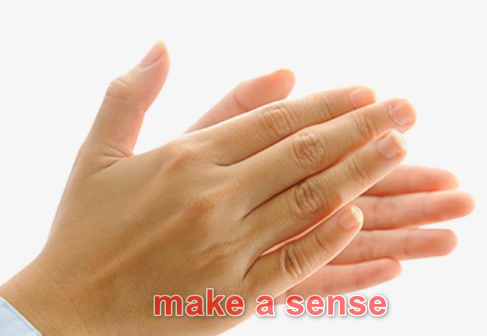 make a sense是什么意思